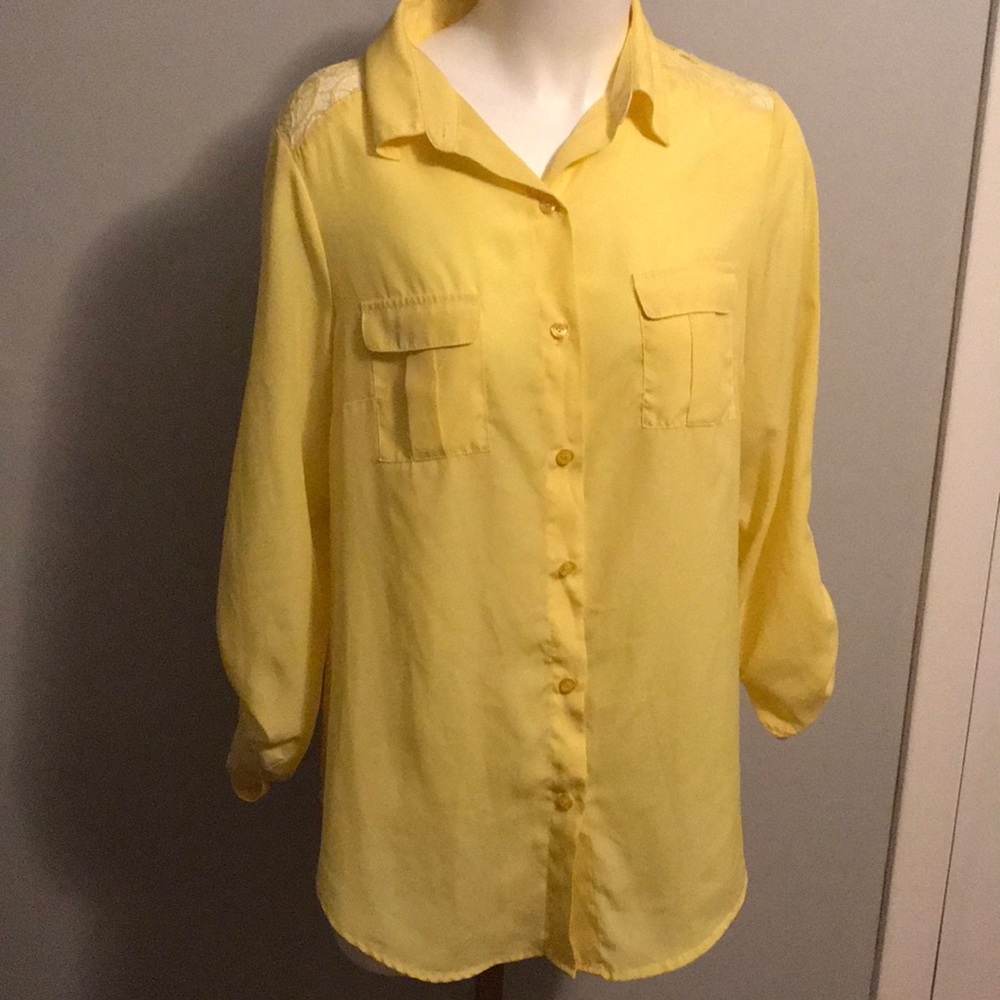 AGB Yellow Blouse